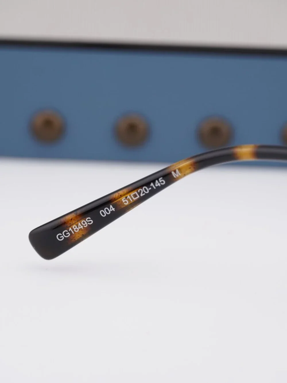 Gucci GG1849S 004 Round Sunglasses - Brown/Silver / Brown